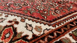 Persian Rug Hamadan Handmade Area Traditional Tribal 3'4"x5'4" (3x5) Red Floral Design #1558