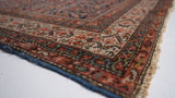 Persian Rug Malayer Handmade Area Runner Antique Tribal 6'8"x12'7" (7x13) Blue Red Herati Design #13306