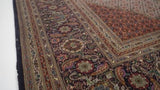 Persian Rug Tabriz Handmade Area Traditional 8'2"x11'6" (8x12) Blue Green Red Mahi Fish Design #34690