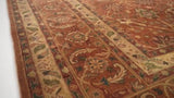 Oriental Rug Indian Handmade Area Transitional 10'0"x13'11 (10x14) Pink Floral Design #35626