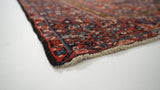 Persian Rug Gharajeh Handmade Area Tribal Vintage 4'9"x6'2" (5x6) Red Geometric Design #31748