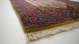 Persian Rug Hamadan Handmade Runner Tribal 3'1"x16'0" (3x16) Red Blue Floral Design #1900