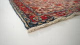 Persian Rug Hamadan Handmade Runner Tribal 2'10"x19'11" (3x20) Red Blue Geometric Design #34211