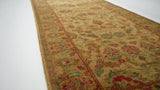 Oriental Rug Indian Handmade Runner Tribal 3'1"x15'9" (3x16) Red Geometric Design #33515