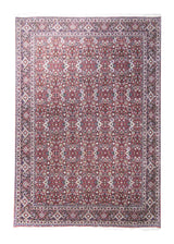 A12430 Persian Rug Bijar Handmade Area Traditional 6'9'' x 9'9'' -7x10- Red Floral Design